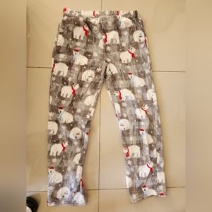 Cozy fuzzy pijama pants